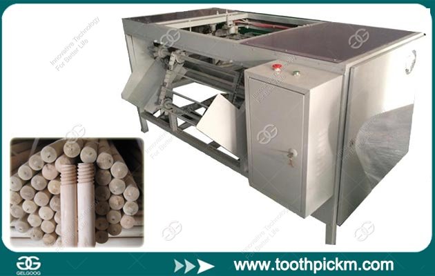 Automatic Wood Handle Edging Machine|Wood Stick Threading Machine