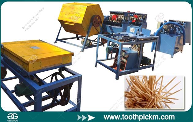 Whole Set Equipment Tooth Pick Making Machine Supplier