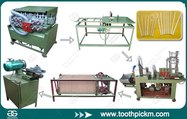 Disposable Wooden Chopsticks Making Machine|Chopsticks Production Line-Gelgoog