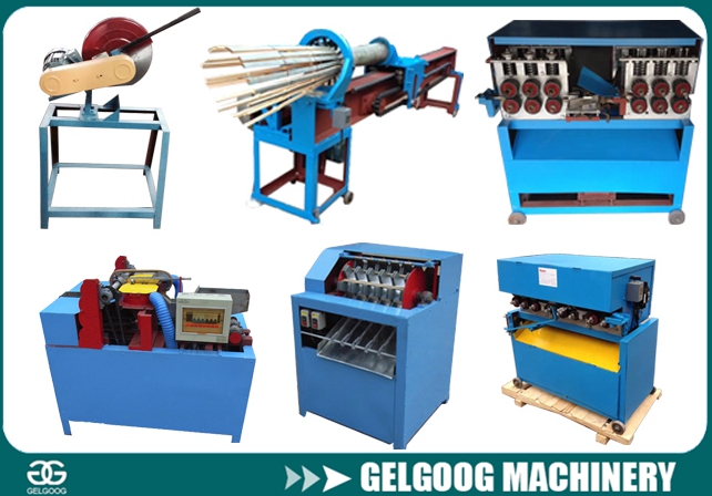 Bamboo BBQ Stick Making Machine