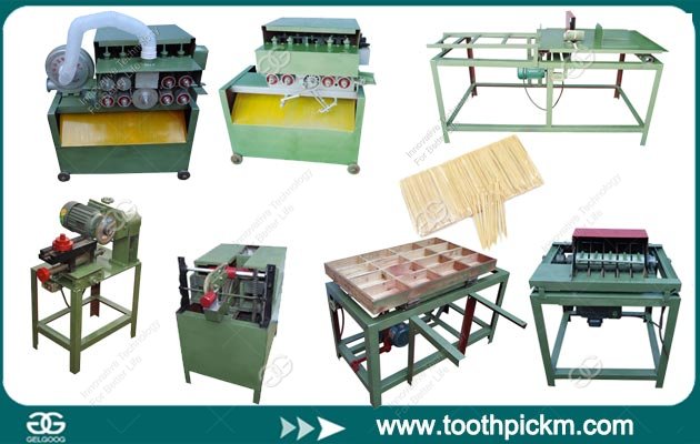 Wooden Toothpcik Making Machine