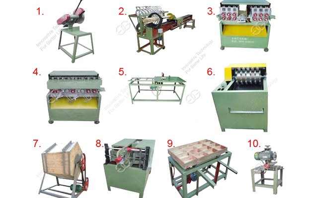 Bamboo Tooth Picks Making Machine