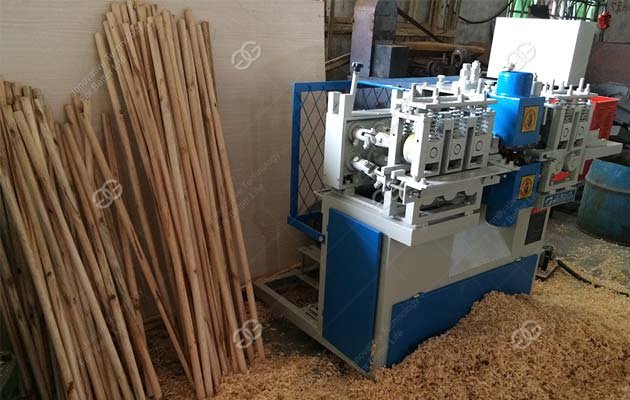 Round Wood Machine For Broom Handle