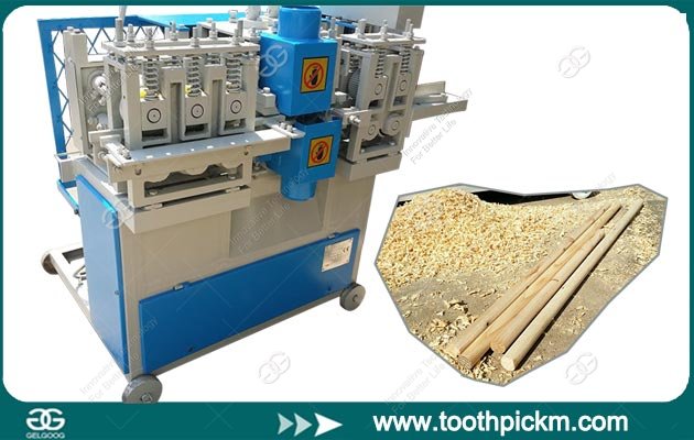 Wood Rod Rounding Machine for Mop Stick