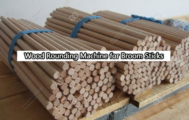 Wood Rounding Machine for Broom Sticks to Georgia