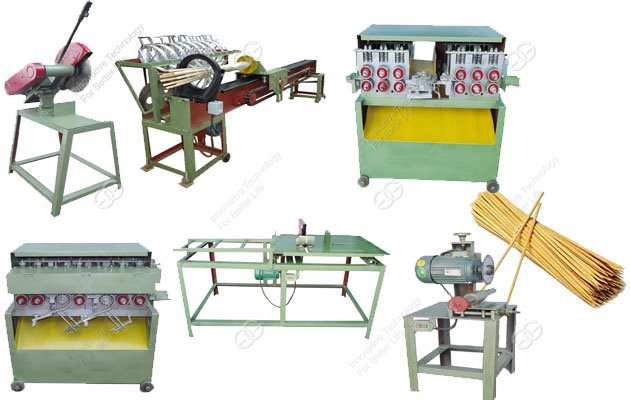 Bamboo Skewer Making Machine