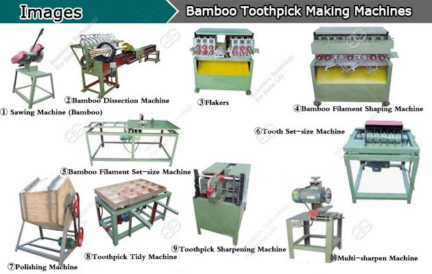 Automatic Bamboo Toothpick Making Machines List